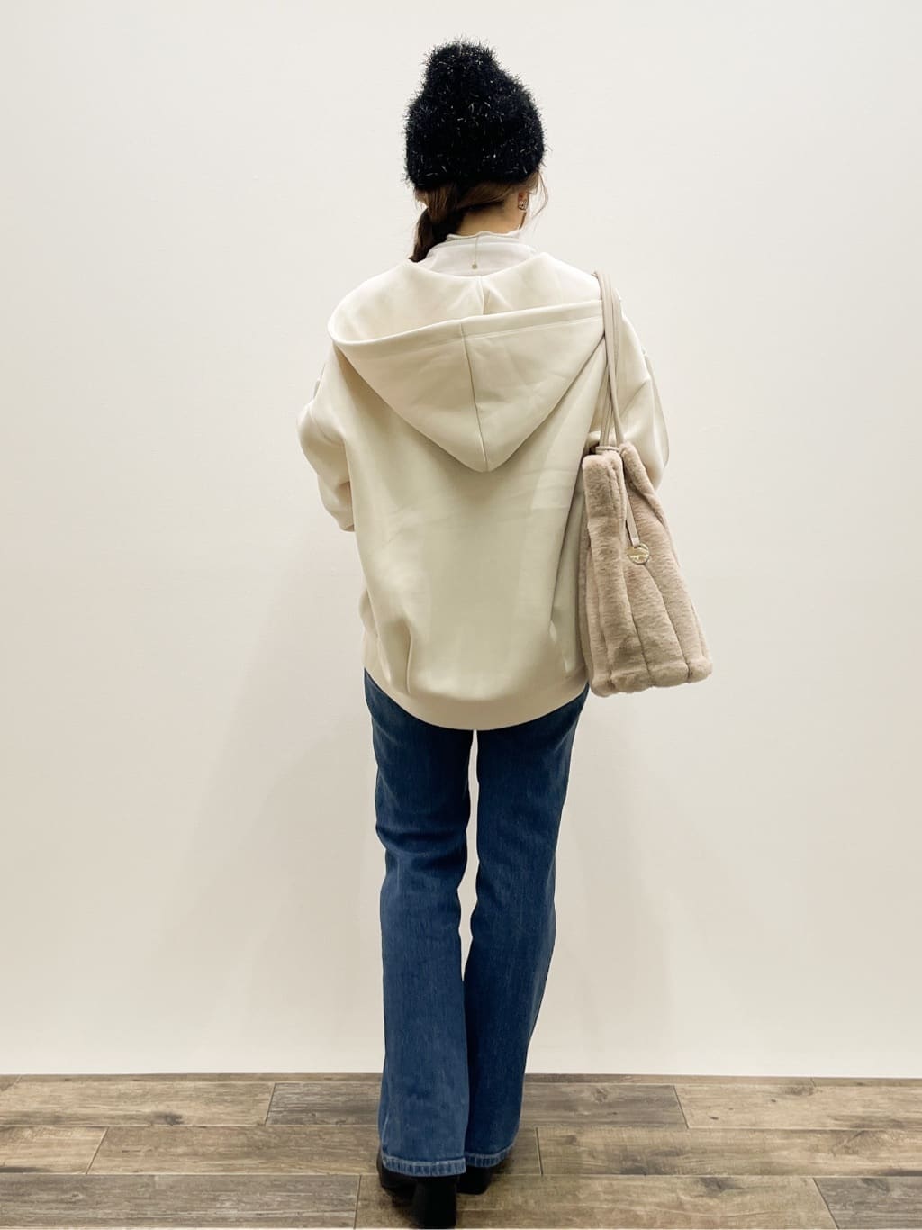 Asukaさんの「OPAQUE.CLIP｜シアーハイネックトップス【洗濯機OK】」を使ったコーディネート