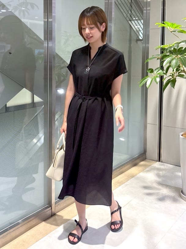 yukaさんの「UNTITLED｜【UV/はっ水】リラククールワンピース」を使ったコーディネート