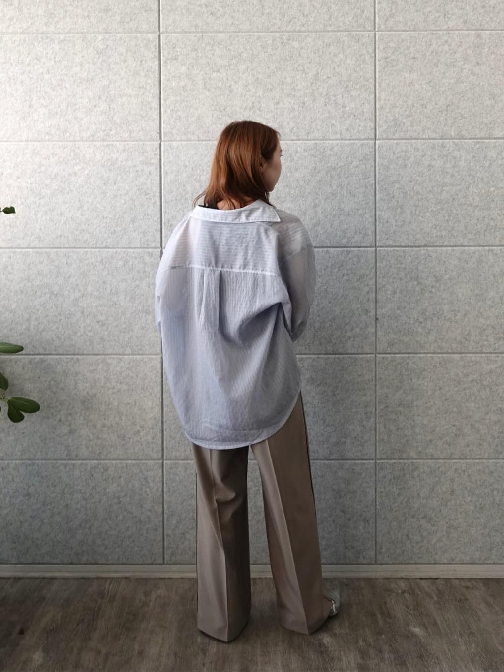 mitsukiさんの「INDIVI｜Comfy SET UP｜イージーストレートワイドパンツ【セットアップ対応／通勤/カセット服】」を使ったコーディネート