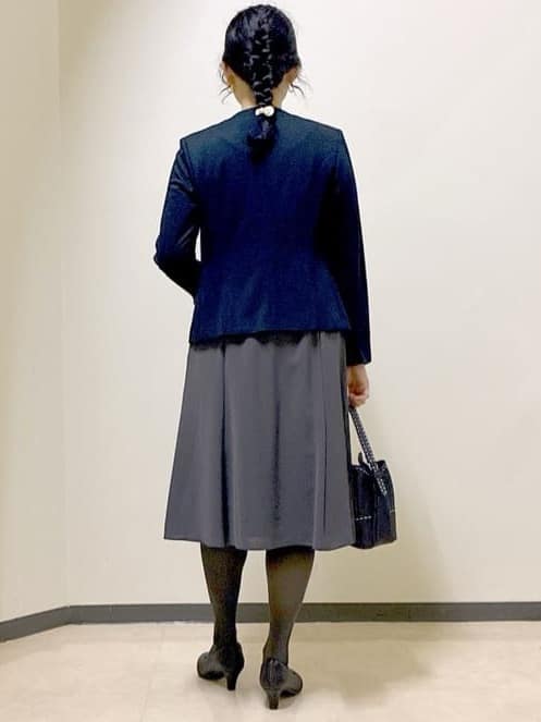  beni_gingerさんの「Reflect｜【美シルエット】ソフトマーメイドスカート」を使ったコーディネート