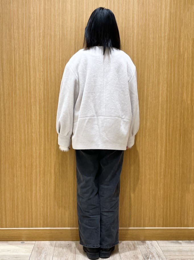 aさんの「OPAQUE.CLIP｜ラメシャギーニット【洗濯機OK】」を使ったコーディネート