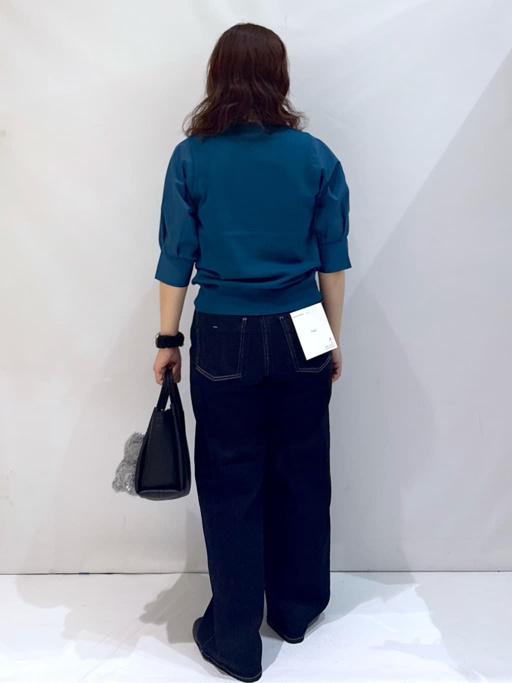 nakkoさんの「OPAQUE.CLIP｜ドッキングスリーブニット【洗濯機洗い可／抗ピル】」を使ったコーディネート