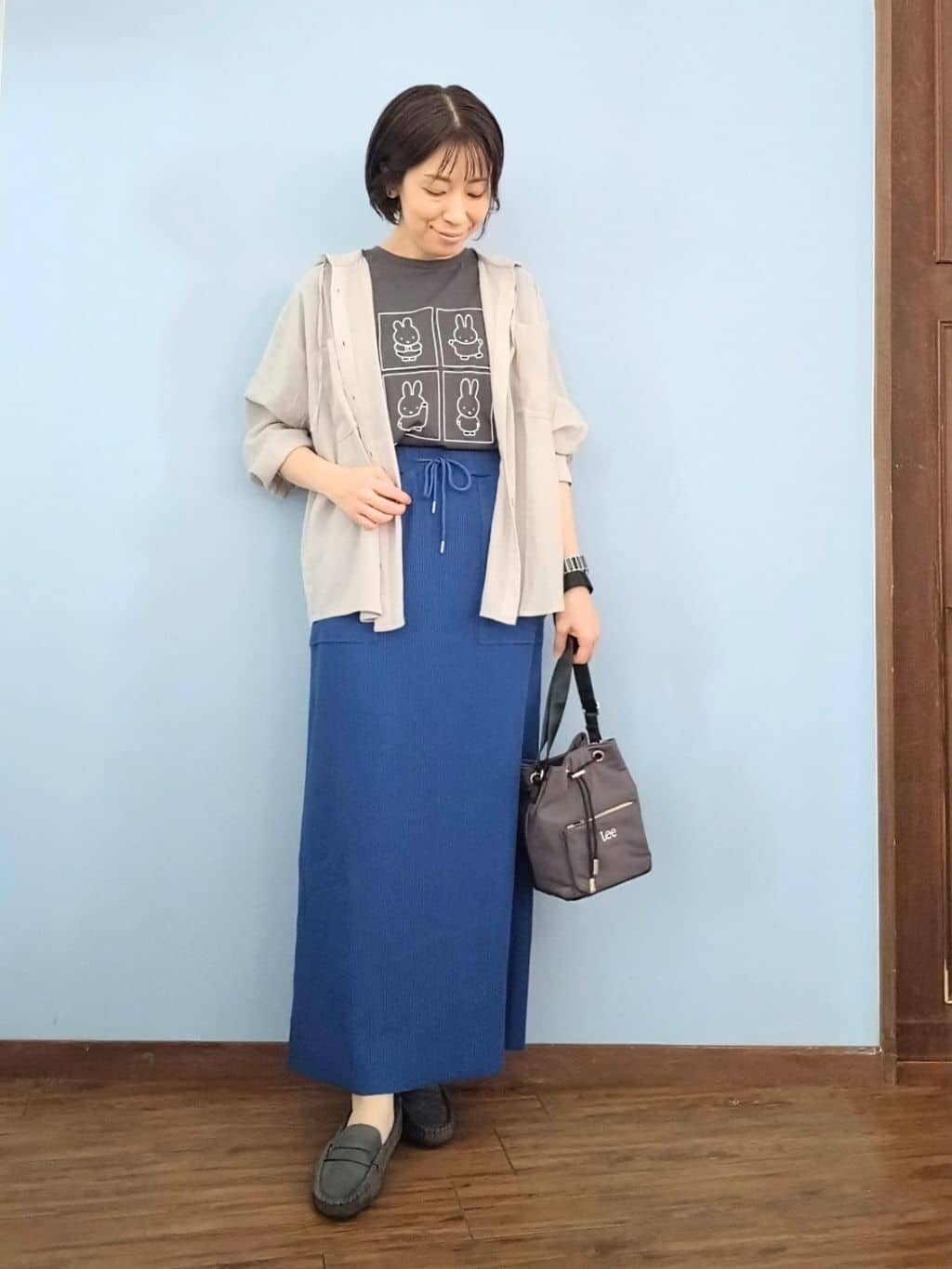 miomioさんの「SHOO･LA･RUE｜【miffy】グラフィックTシャツ」を使ったコーディネート