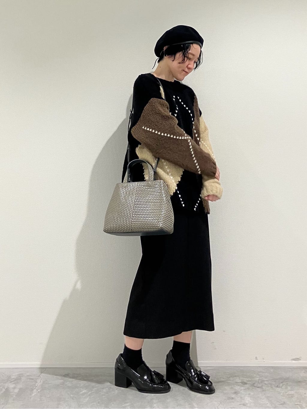 Cさんの「HIROKO HAYASHI｜OTTICA（オッティカ）2wayショルダーバッグ」を使ったコーディネート