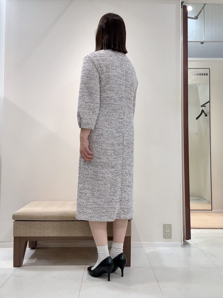 YUIさんの「UNTITLED｜【洗える/軽羽織り】マシュマロタッチ　スエード調コート」を使ったコーディネート