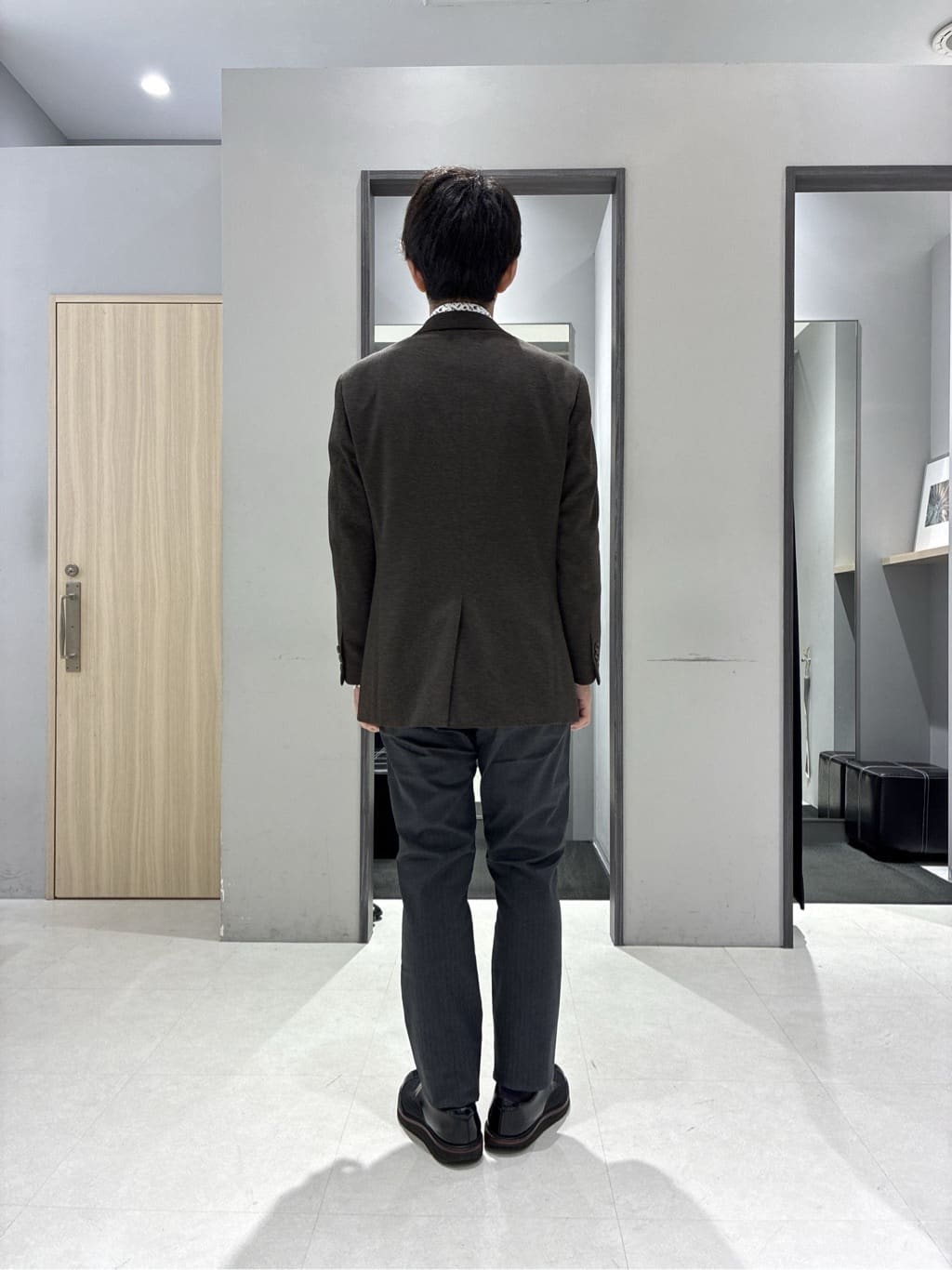 わいずみさんの「TAKEO KIKUCHI｜【None Of Stress】アクティブジャージ 千鳥 ジャケット」を使ったコーディネート