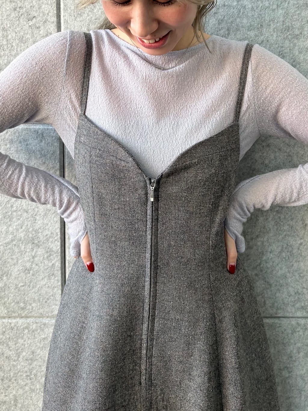 honoka Aさんの「CODE A｜M long coat」を使ったコーディネート