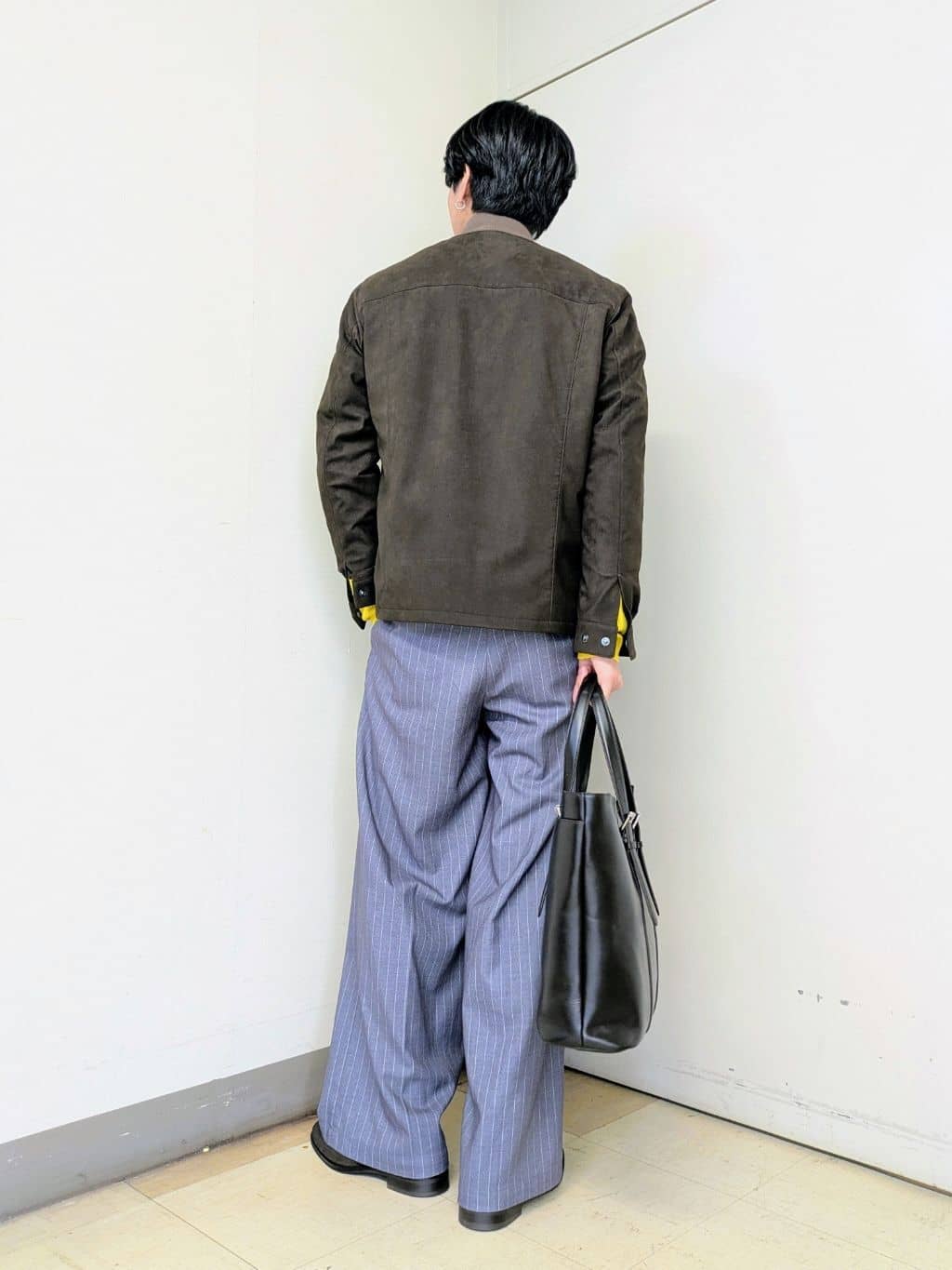 ryoさんの「TAKEO KIKUCHI｜アマレッタ（R）スウェード MA－1 ブルゾン」を使ったコーディネート
