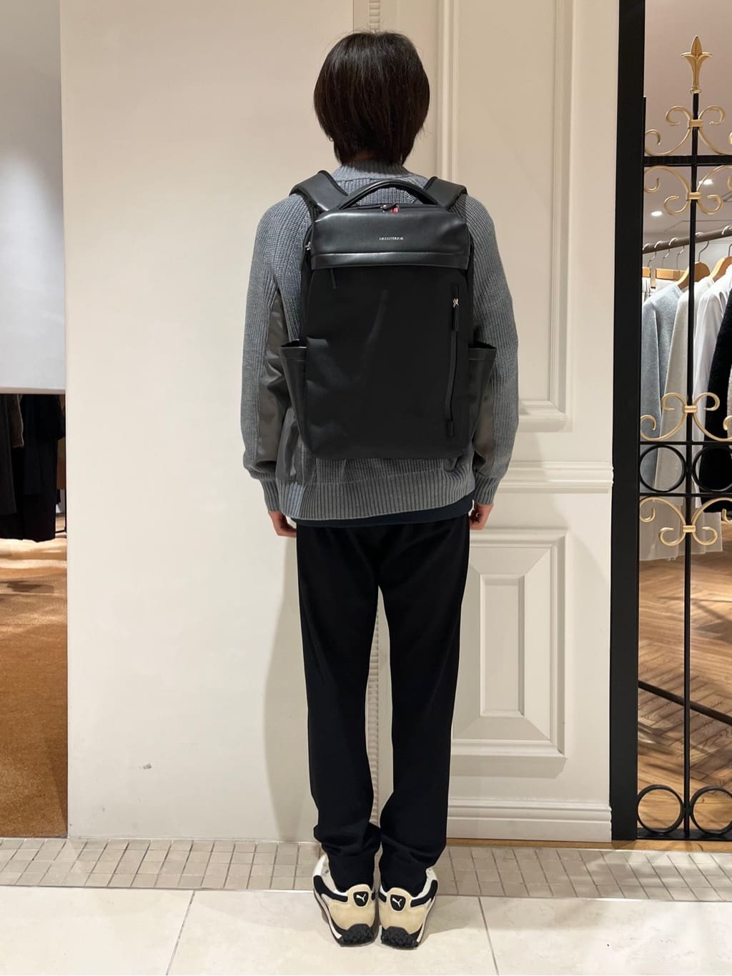 Watanabeさんの「DRESSTERIOR｜ミリタリーニットジャケット」を使ったコーディネート