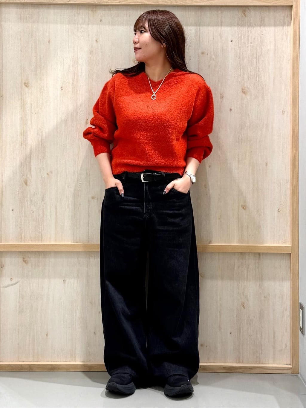 nanaさんの「THE SHOP TK｜きれいめにもカジュアルにも ノーカラーキルトジャケット」を使ったコーディネート