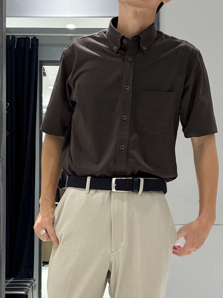 わいずみさんの「TAKEO KIKUCHI｜【COOL CITY WEAR】アーバンクール ジャケット /接触冷感・吸水速乾」を使ったコーディネート