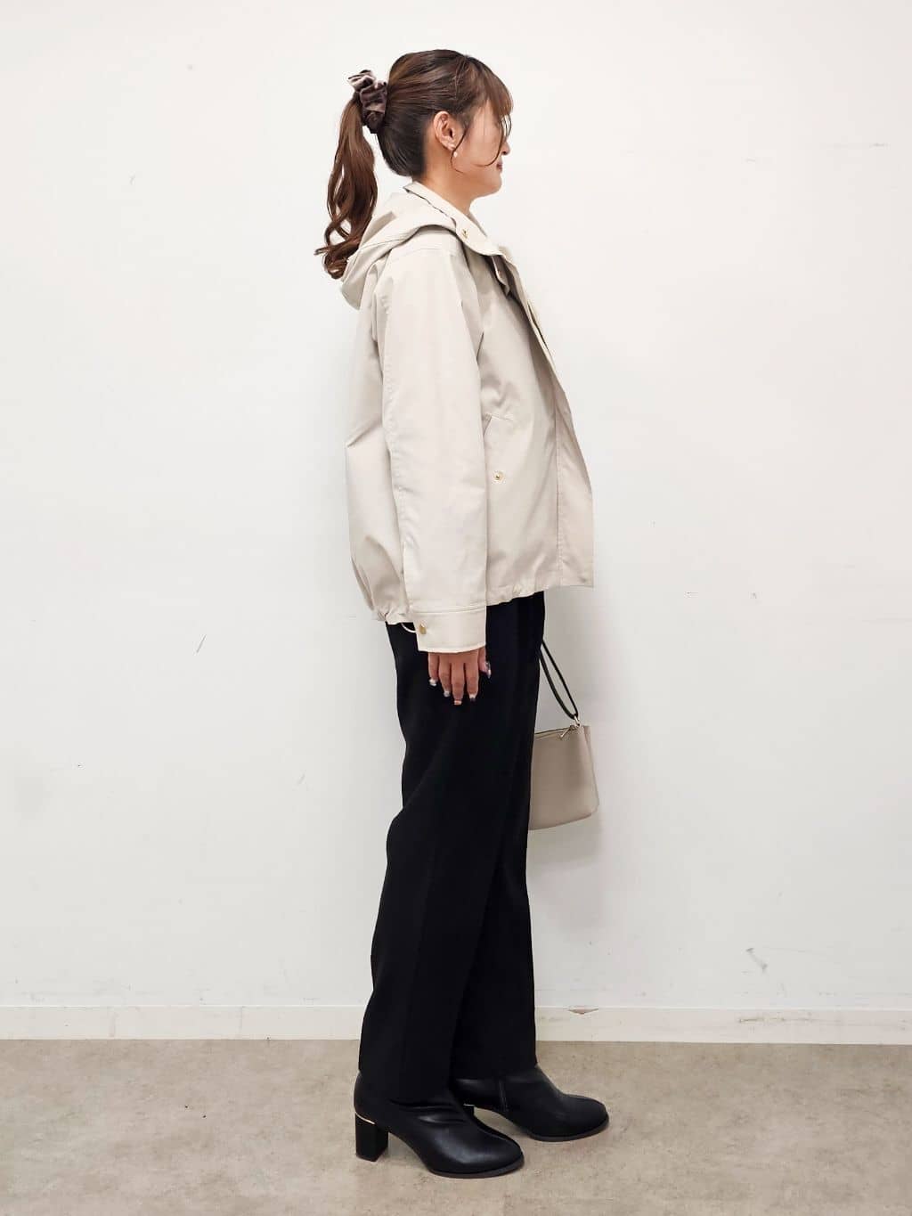 ゆゆさんの「SHOO･LA･RUE｜【洗濯機可/S-LL】美脚見え あったか裏起毛 テーパードパンツ」を使ったコーディネート