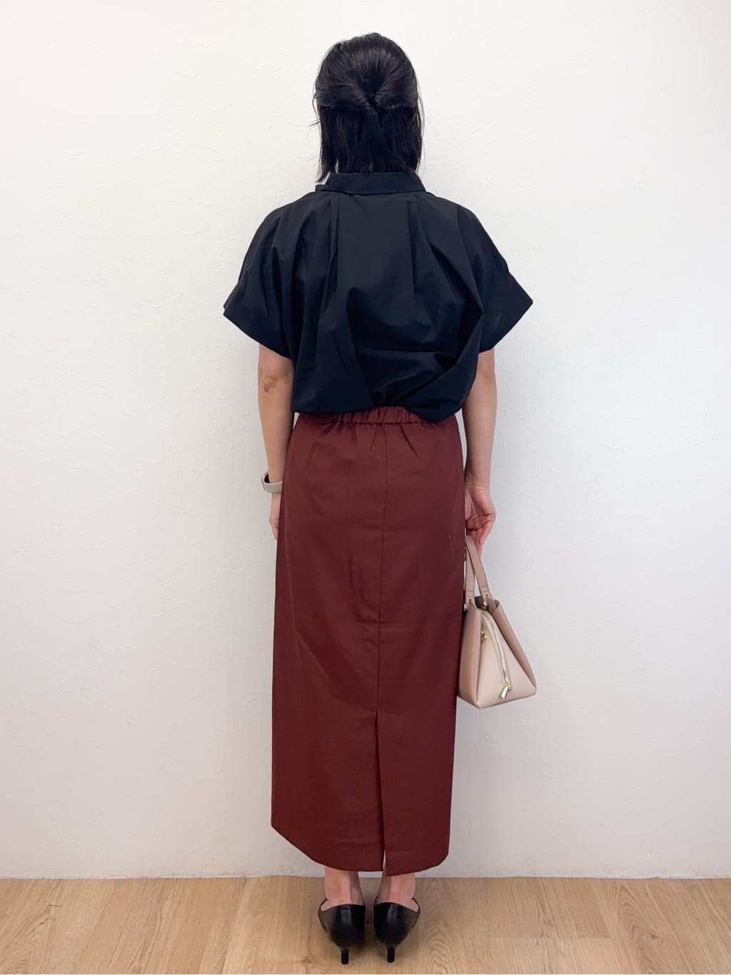 Takeさんの「OPAQUE.CLIP｜《andGIRL掲載》リラクシーシャツ【洗濯機洗い可】」を使ったコーディネート