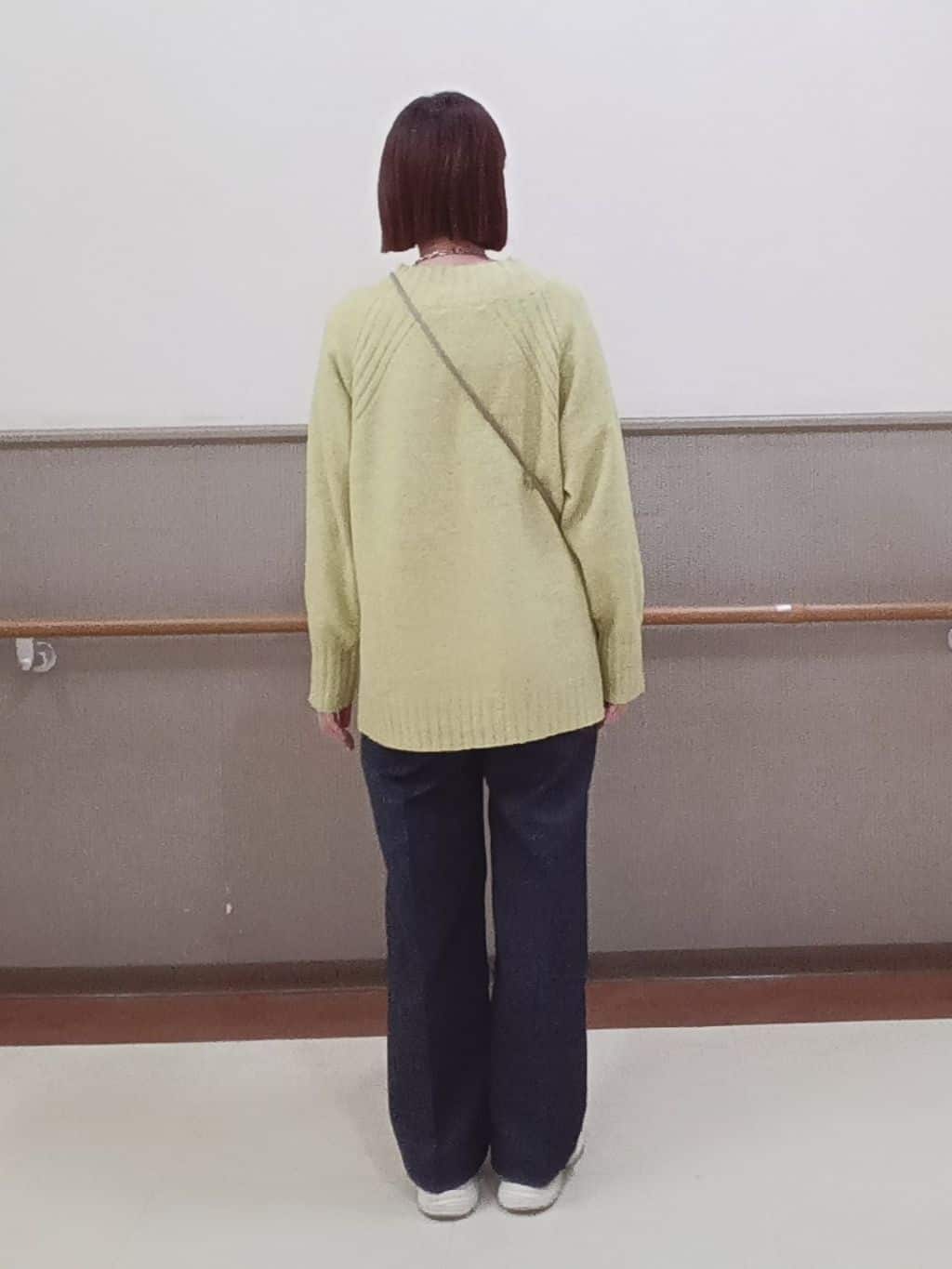 hamさんさんの「THE SHOP TK｜ふんわり柔らかきれい色 ウール混ハイネックニット」を使ったコーディネート