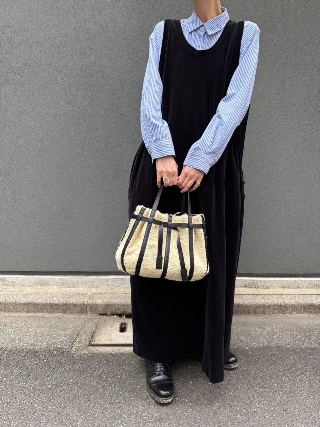 Kさんの「HIROKO HAYASHI｜PANIER COCCOLINA（パニエ コッコリーナ）ハンドバッグ」を使ったコーディネート