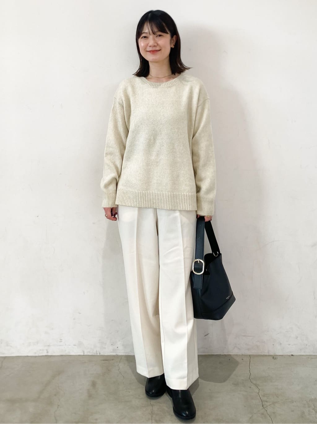 haruさんの「OPAQUE.CLIP｜ヘリンボーンステンカラーコート」を使ったコーディネート