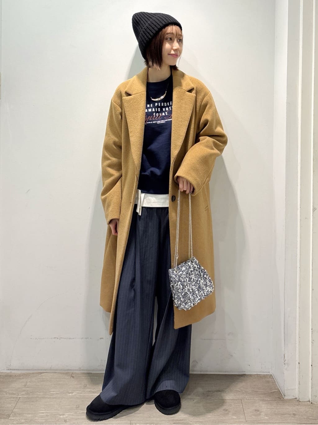 ぶまりんさんの「OPAQUE.CLIP｜裏毛プリント刺繍ロゴ【洗濯機OK】」を使ったコーディネート