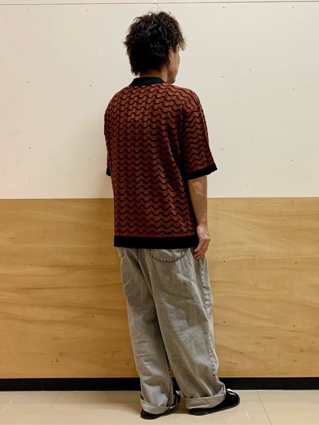 MATUさんの「THE SHOP TK｜サマーニットポロシャツ　【毛玉になりにくい/洗濯機OK】」を使ったコーディネート