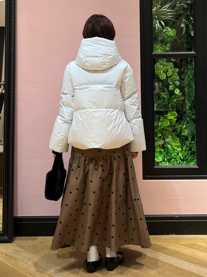 ogataさんの「DRESSTERIOR｜コンパクトフェイクファーバッグ」を使ったコーディネート