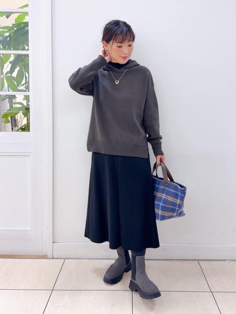 Osawaさんの「Dessin｜メタルワントップネックレス」を使ったコーディネート