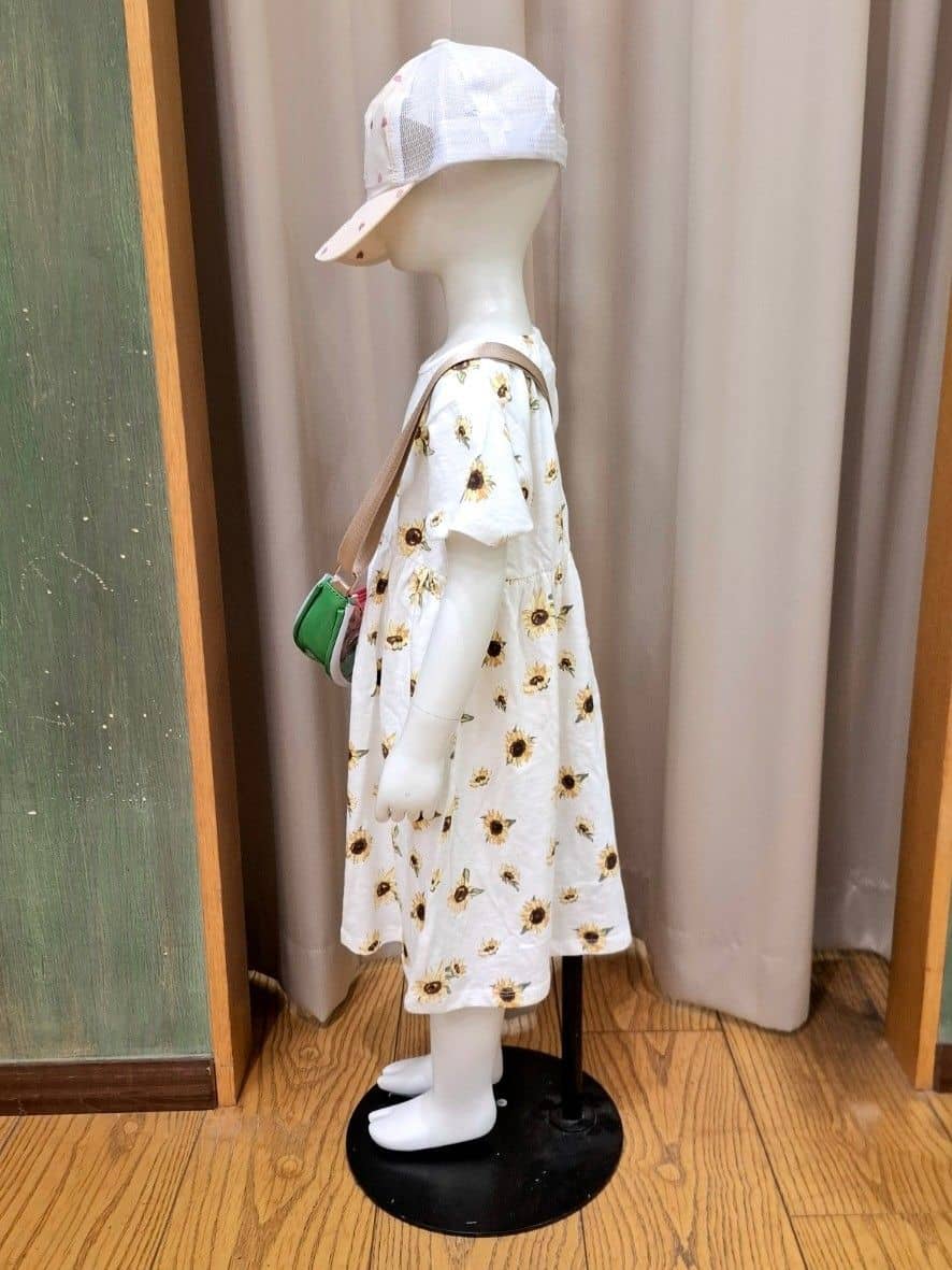 haruさんの「SHOO･LA･RUE｜【100-150cm】アソート総柄カットワンピース」を使ったコーディネート