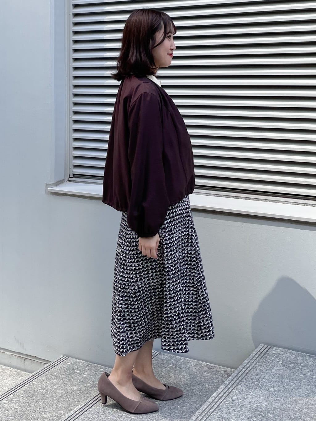 yukariさんの「Reflect｜【ライトアウター／ゆったり羽織れる／気軽な羽織りに◎】ライトブルゾン」を使ったコーディネート