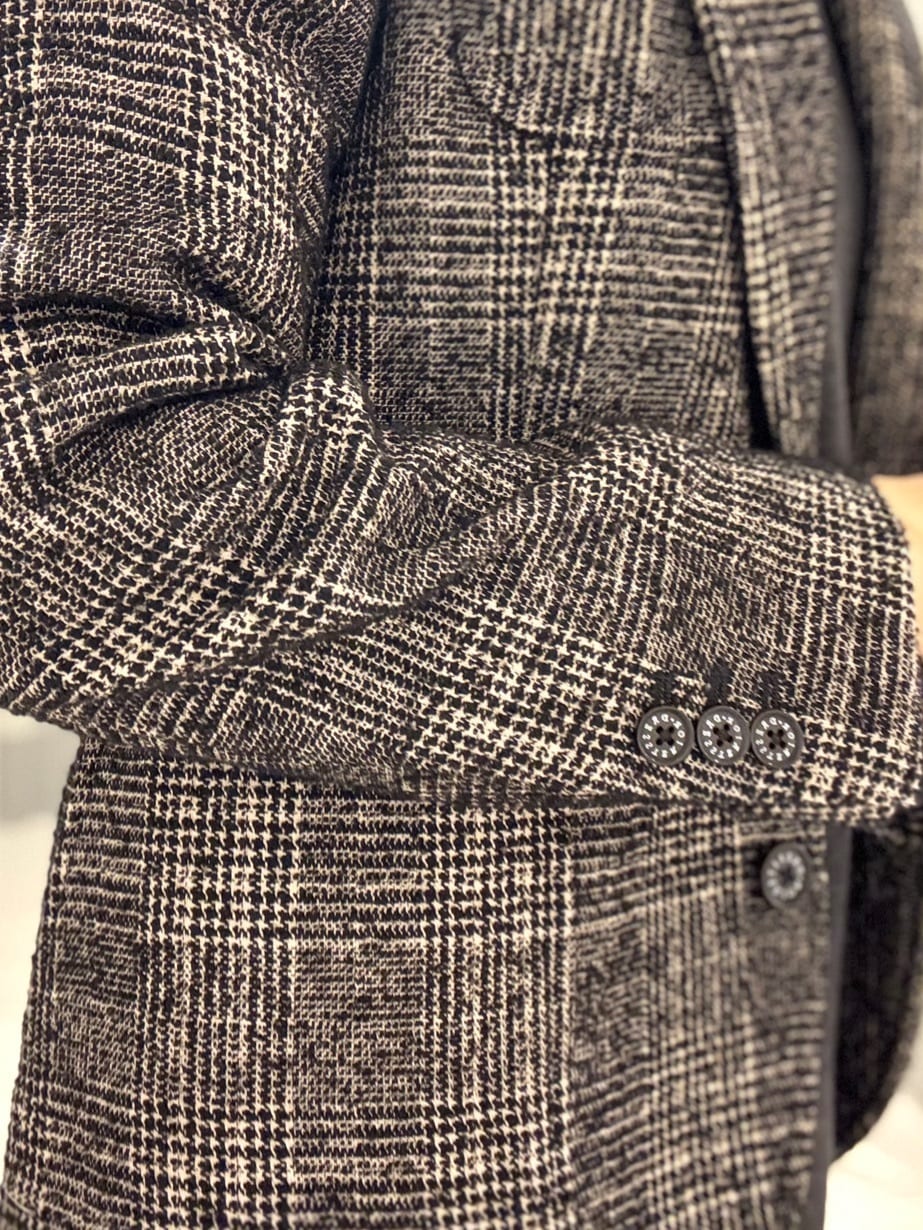 Yamaさんの「DRESSTERIOR｜◆ループグレンチェックジャケット」を使ったコーディネート