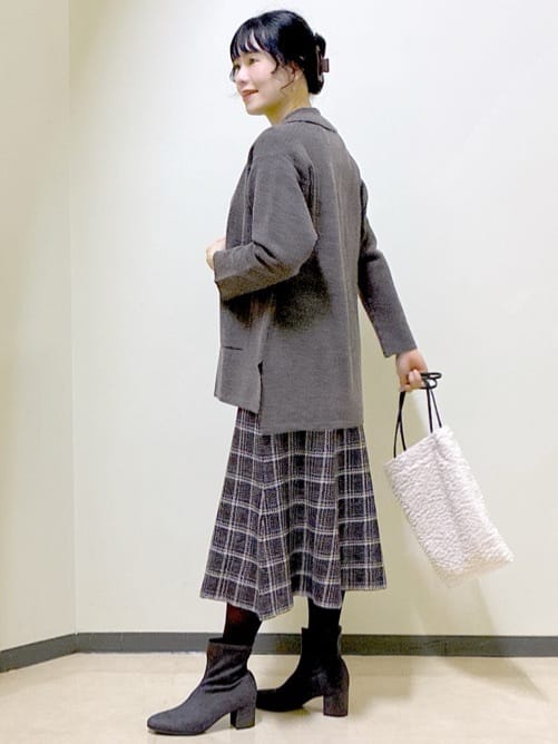  beni_gingerさんの「Reflect｜【ライトアウター／気軽な羽織に◎】オフボディカーディガン」を使ったコーディネート