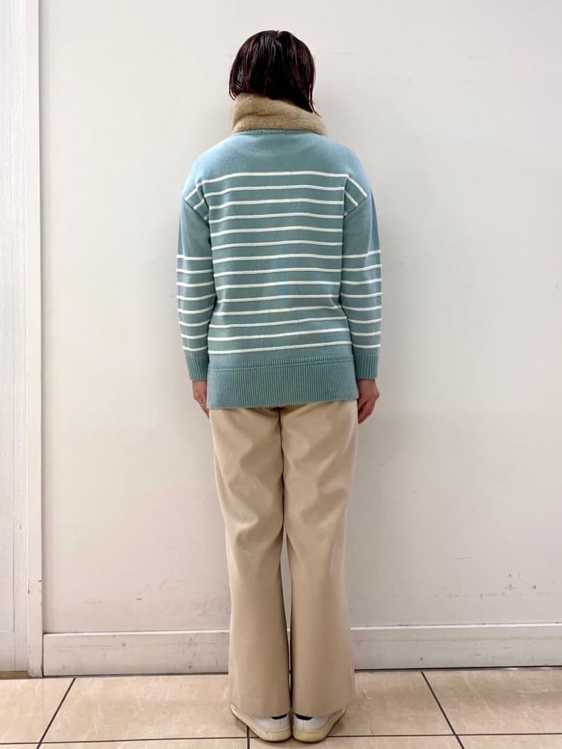 ksmさんの「Reflect｜【ウエスト総ゴム／セットアップ可】フルレングスストレートパンツ」を使ったコーディネート