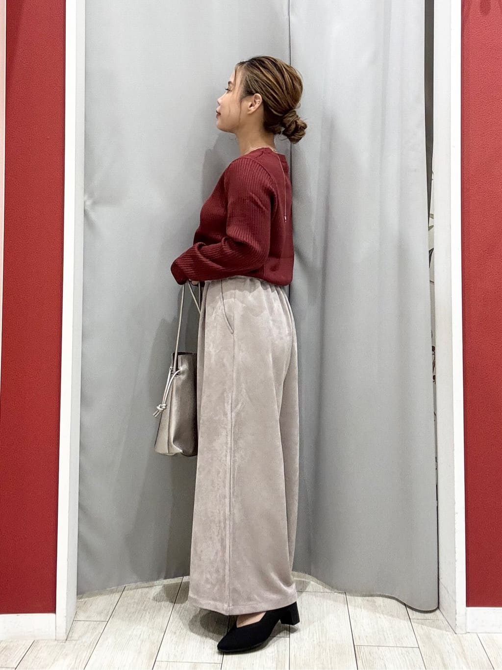 shioさんの「SHOO･LA･RUE｜【洗濯機可/S-LL】さっと羽織れる 軽量リブブルゾン」を使ったコーディネート
