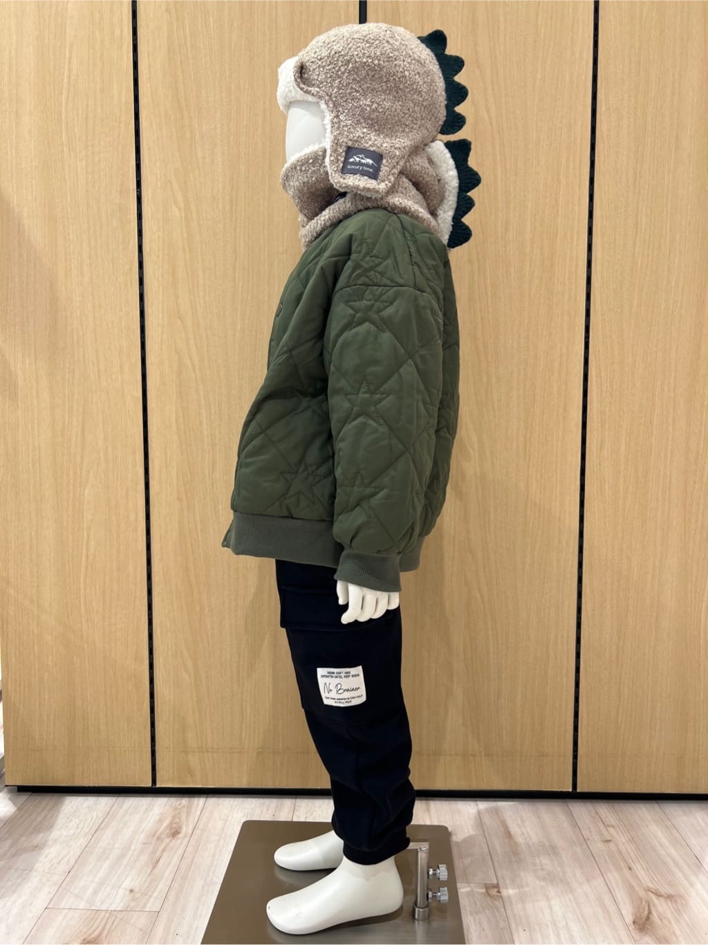 りーさんの「SHOO･LA･RUE｜◆【100-120cm/洗える/兄妹リンク可】コーデの主役 アソートプリントスウェット」を使ったコーディネート