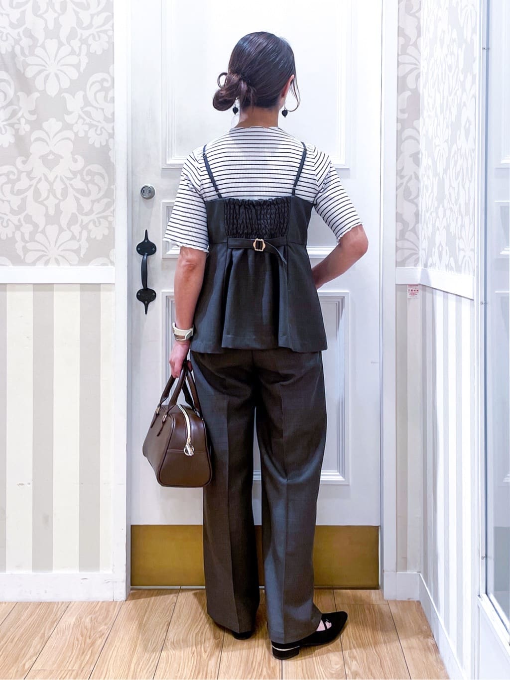 Naoさんの「grove｜【カセット服】主役級キャミビスチェ」を使ったコーディネート