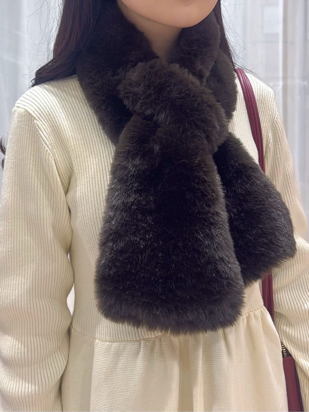 ぞうげさんの「OPAQUE.CLIP｜カルゼツイードストレッチワイドパンツ【洗濯機OK／防シワ／イージーアイロン／抗ピル】」を使ったコーディネート