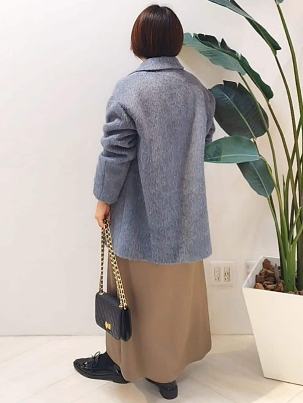 s u g iさんの「UNTITLED｜【ゆったりサイズ／着丈短め】ジップニットカーディガン」を使ったコーディネート