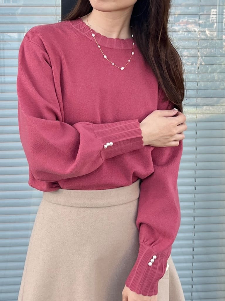 はばさんの「Couture brooch｜【大人可愛い・フード取り外し可能】フードフェイクファー ハーフ丈コート」を使ったコーディネート