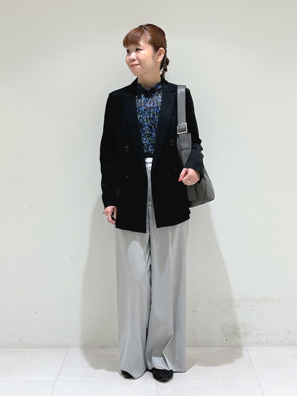 tsuyuさんの「INDIVI｜【軽く羽織れる！】ダブルジャケット」を使ったコーディネート