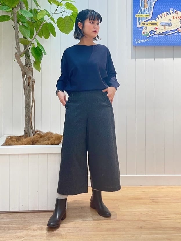mikaさんの「Dessin｜【撥水・2WAY】ミュラーダウンコートミドル丈」を使ったコーディネート
