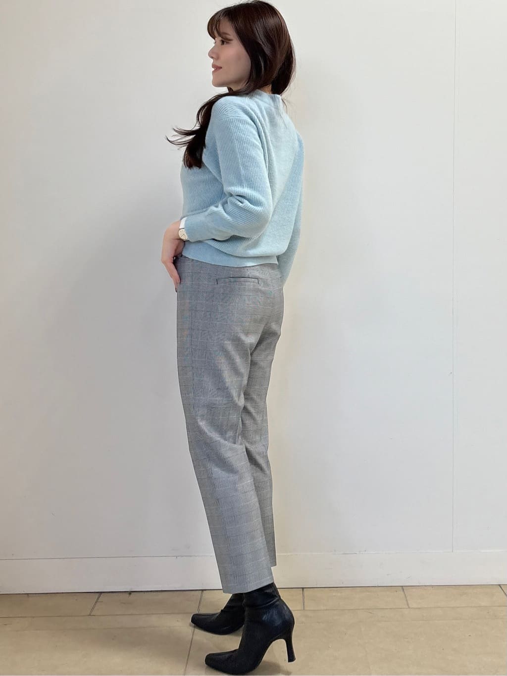sayaさんの「COUP DE CHANCE｜【軽い着心地】モックネックニット」を使ったコーディネート