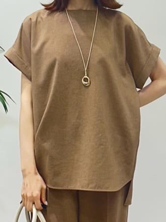 Miwaさんの「UNTITLED｜【UV/はっ水/セットアップ可】リラククールパンツ」を使ったコーディネート