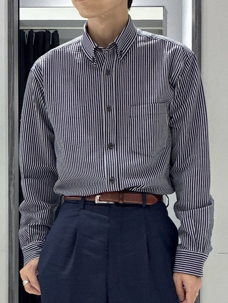 わいずみさんの「TAKEO KIKUCHI｜【尾州織】ショールカラー カーディガン」を使ったコーディネート