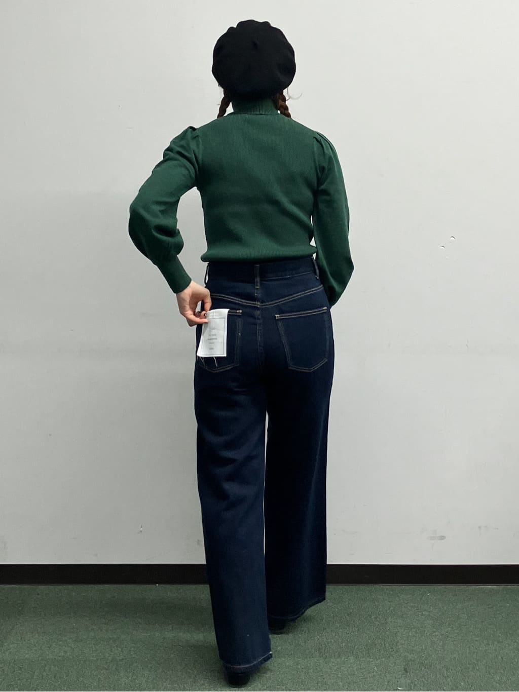 MAYUKIさんの「index｜《丈が選べる》デニムバギーパンツ【洗濯機洗い可】」を使ったコーディネート