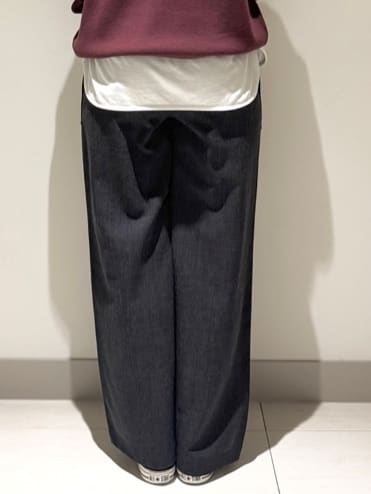 Liriさんの「Dessin｜【選べる首元デザイン/洗える】クルーネックロングTシャツ」を使ったコーディネート