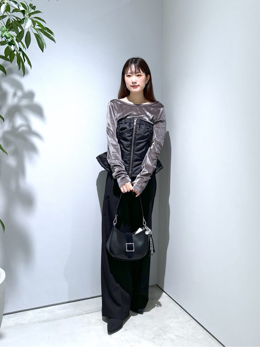 Renoさんの「INDIVI｜Timeless｜モードスラックス」を使ったコーディネート