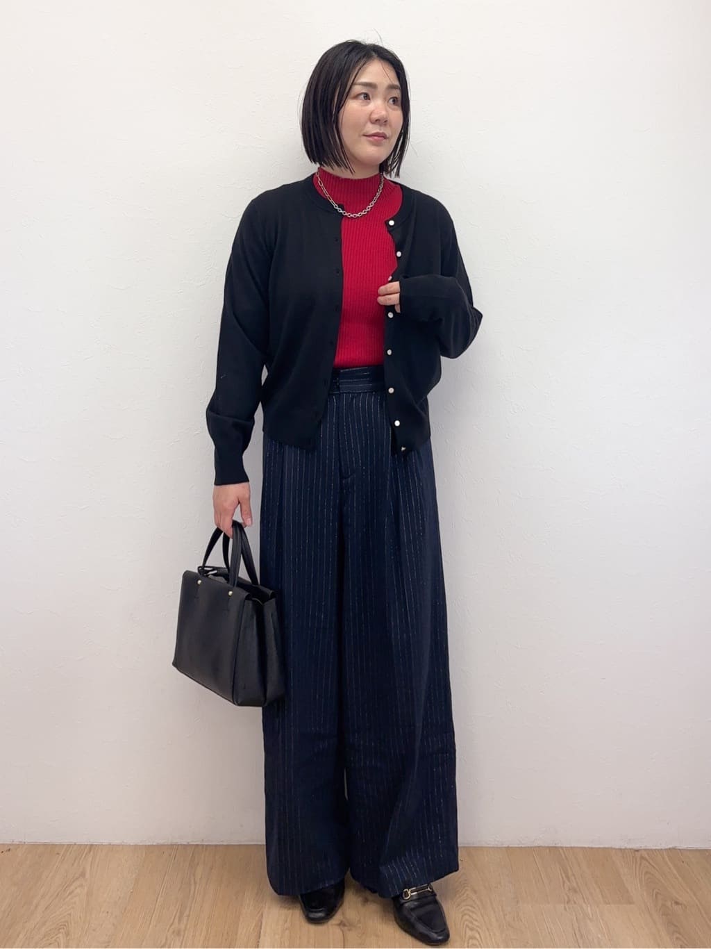 Takeさんの「OPAQUE.CLIP｜カシミヤブレンドウールミドルピーコート」を使ったコーディネート
