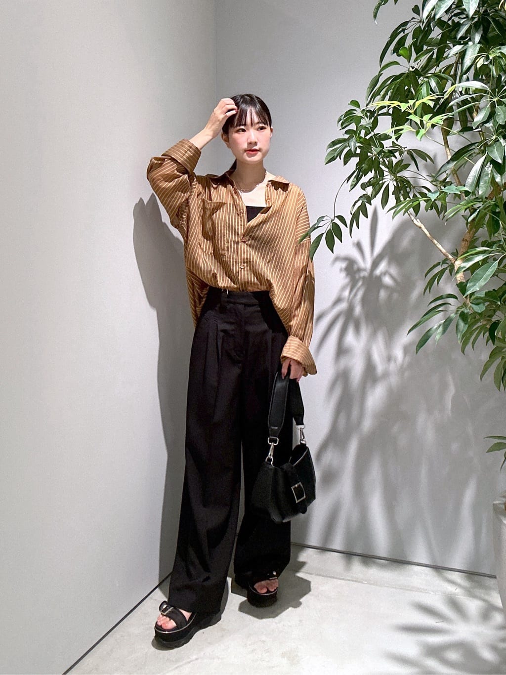 Renoさんの「INDIVI｜Timeless｜モードスラックス」を使ったコーディネート