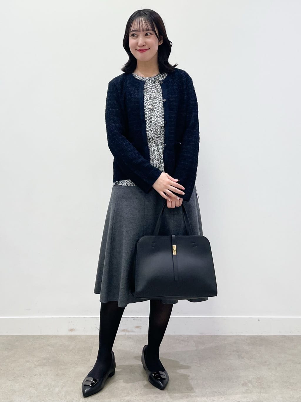 yukariさんの「Reflect｜【ライトアウター／ゆったりシルエット／気軽な羽織に◎】ドライタッチカーディガン」を使ったコーディネート