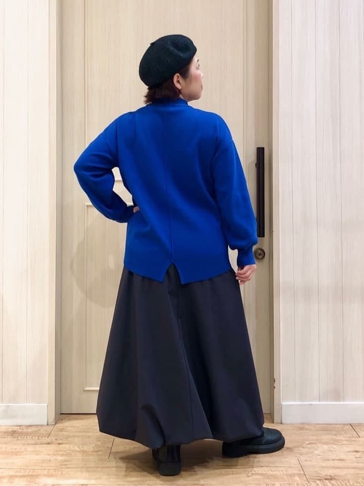 YYYさんの「SHOO･LA･RUE｜ラメ入りバスクベレー」を使ったコーディネート