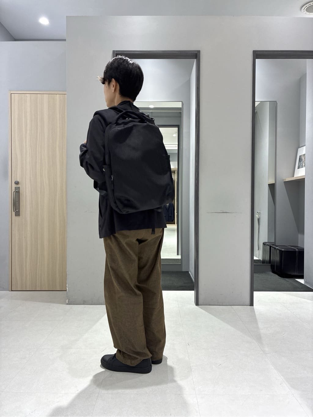 わいずみさんの「TAKEO KIKUCHI｜【COOL CITY WEAR】インドライ天竺モックネック プルオーバー /吸汗速乾」を使ったコーディネート