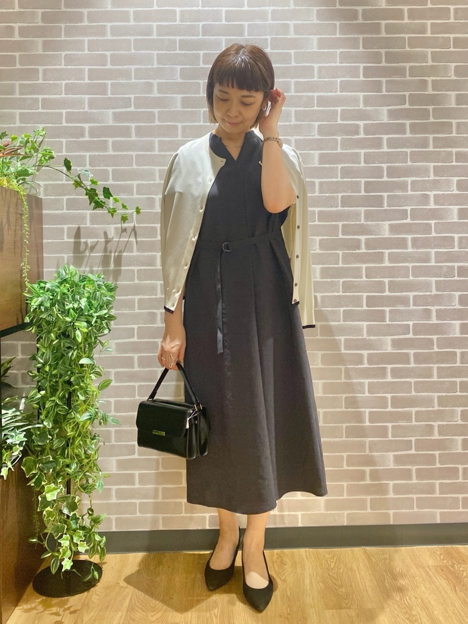 AKKOさんの「UNTITLED｜【UV/はっ水】リラククールワンピース」を使ったコーディネート
