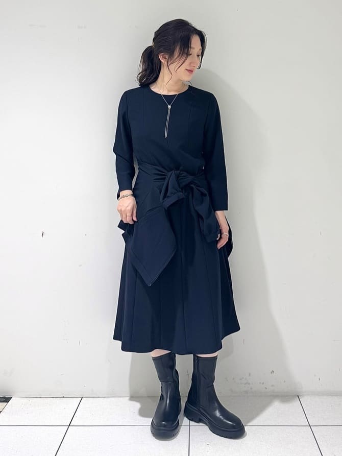 そんさんの「INDIVI｜【洗える／UVケア／吸汗速乾】ジョーゼットライトブルゾン」を使ったコーディネート